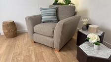 DFS The Sophia Fabric Chair in Mocha