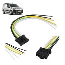 Peugeot Partner 2008 To 2018 Rear Tail Light Lamp Bulb Holder Wiring Harness