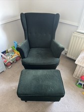 Strandmon IKEA Wing Chair Dark