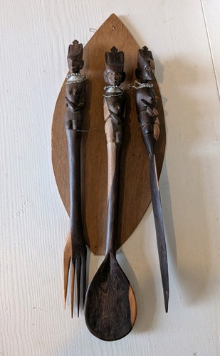 Vintage hand carved - hand, african