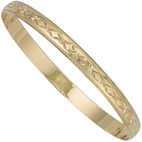 Yellow gold 6mm shaped - d/c,