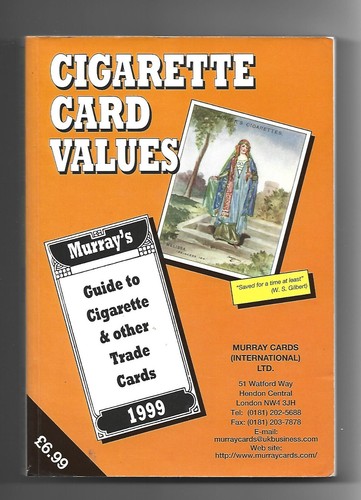 1999 cigarette card values - 1999,