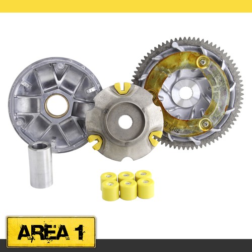 Variator with belt - variator, pulley