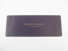 Old Scores 1923 Heinrich