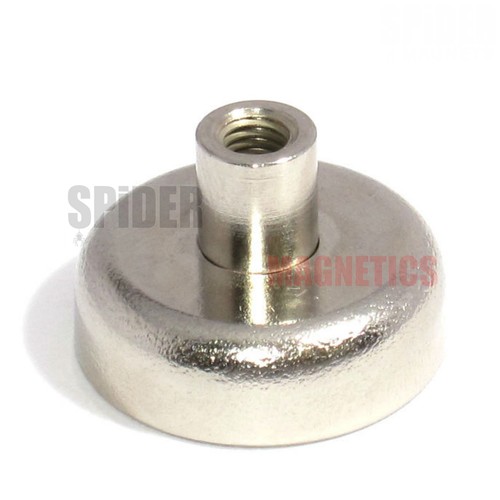 Neodymium pot magnets 25mm dia