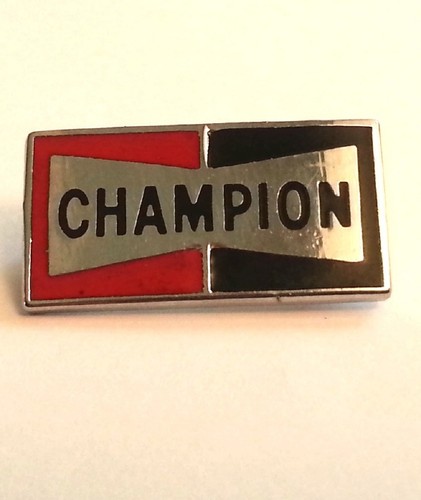 Champion enamel lapel - enamel,