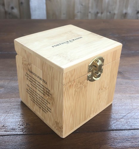 Fortnum mason wooden tea - fortnum,