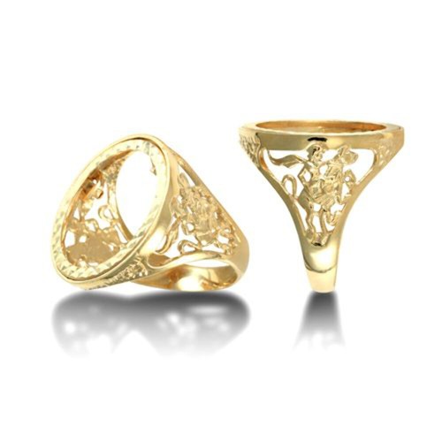 9ct yellow gold full george - 9ct, st