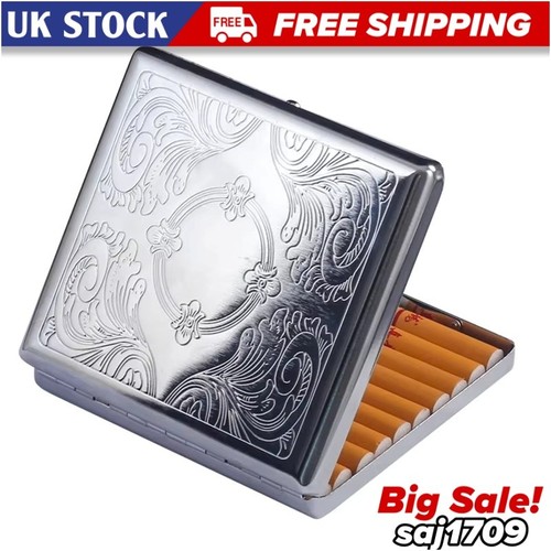Metal cigarette case for - cigarette, women