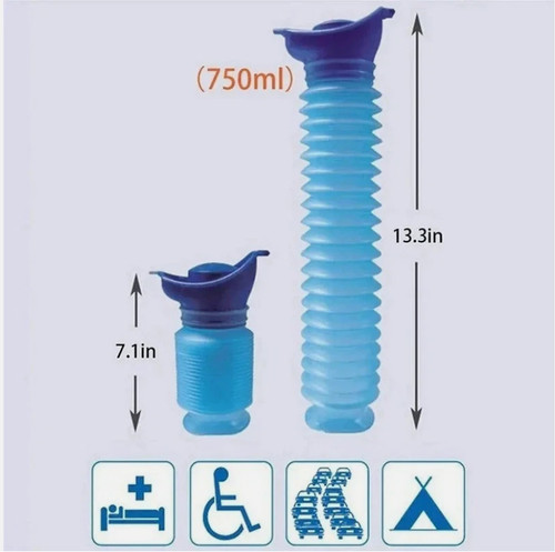 750ml travel unisex urine