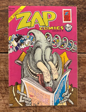 ZAP COMIX #6 Apex Novelties 1973/5th print/Crumb/Moscoso/Rick Griffin/F/VF 8.0