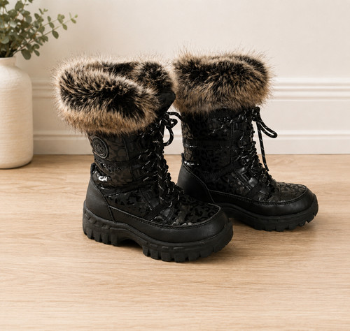 Girls black animal - black, next