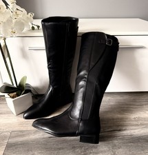 Womens Black Knee-High Boots