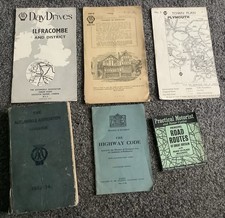 Vintage Road maps, Routes, Highway Code and AA Handbook 1934-1935