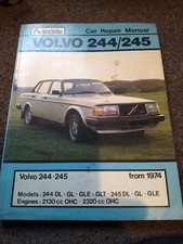 Autodata Car Repair Manual Volvo 244/245 From 1974 2130cc, 2320cc OHC