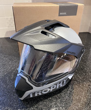 BMW Motorrad GS Trophy Carbon EVO Serir Motorcycle Helmet Size - 58/59 Large