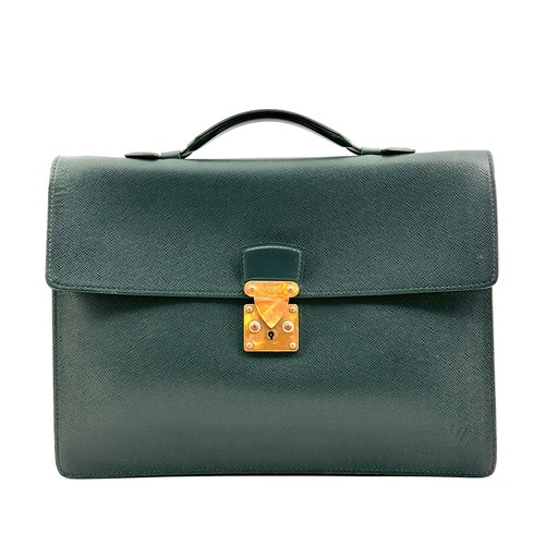 Louis vuitton briefcase - briefcase, taiga