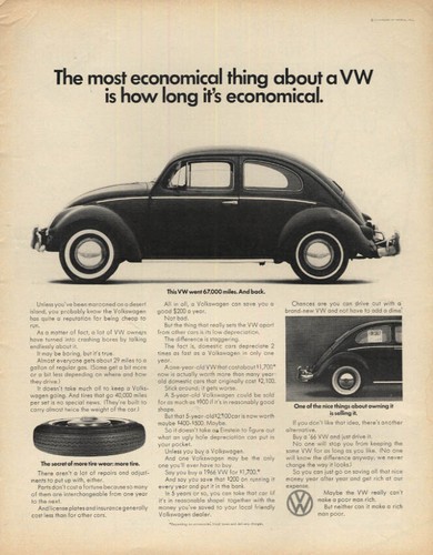 Most economical thing about - , a