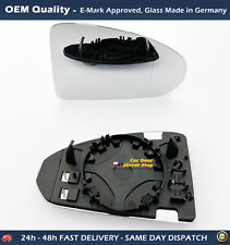 Fits Audi TT 2014-2024 Wing Mirror Glass With Base Right Side Heated Base Convex
