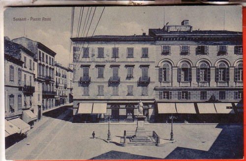 Postcard sassari city - postcard,