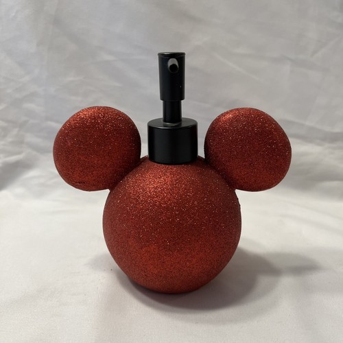 Soap dispenser red glitter - dispenser,