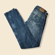 Diesel Thavar Denim Jeans Slim Skinny Blue Men's Size 30X34