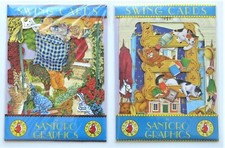 SANTORO Set of Two Cat Themed