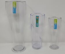 Clear Plastic Beer Glasses