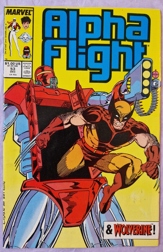 Alpha flight marvel - alpha,