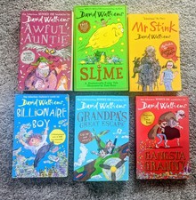 David Walliams Book Bundle Paperback X 6