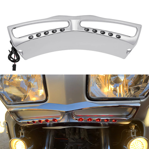 Motorcycle chrome fairing - chrome,