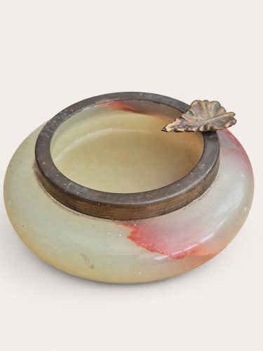 Vintage onyx ashtray - vintage, trinket