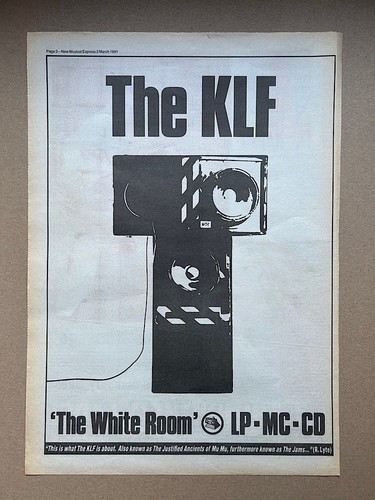 Klf the white room poster - white,