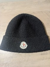 Black Moncler Men's Wool