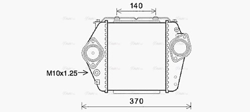 Ava charge air intercooler - charge,