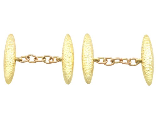 Antique cufflinks 18carat - antique,
