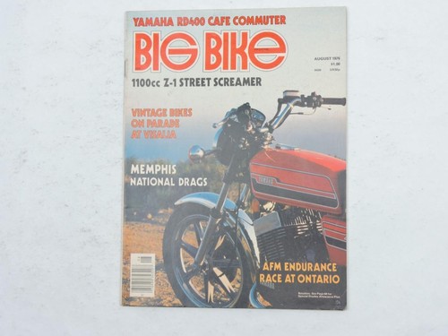 Big bike magazine aug 1976 - big,