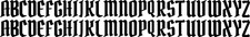 CAPS LETTER Vinyl Decal A to