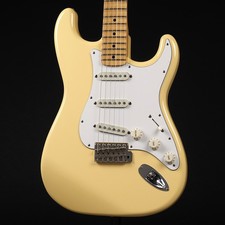 Fender Japan ST-YJM Yngwie J. Malmsteen Model  Yellow White~ 2012