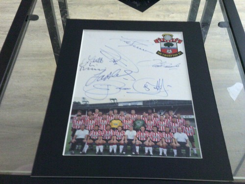 Southampton signed and mounted - and,