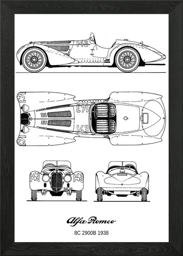 Bnw alfa romeo 2900b 19 - alfa,