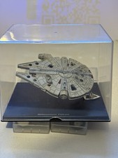 Star Wars DeAgostini Starships #1 Millennium Falcon (Opened) + Display Case