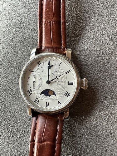 43mm parnis moon - moon, phase