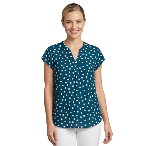 Hawthorn split neck blouse - hawthorn,