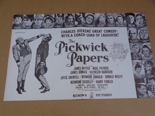 James hayter pickwick papers - james,