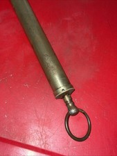 VINTAGE NESTHILL BRASS LARGE OIL SYRINGE VINTAGE CAR SERVICE TOOL, TOOL KIT ITEM