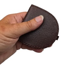 Unsex small real - small, leather