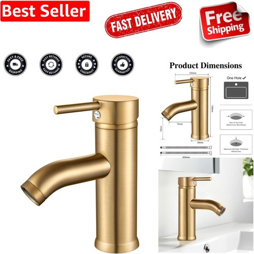 Bathroom sink taps single - bathroom, taps,