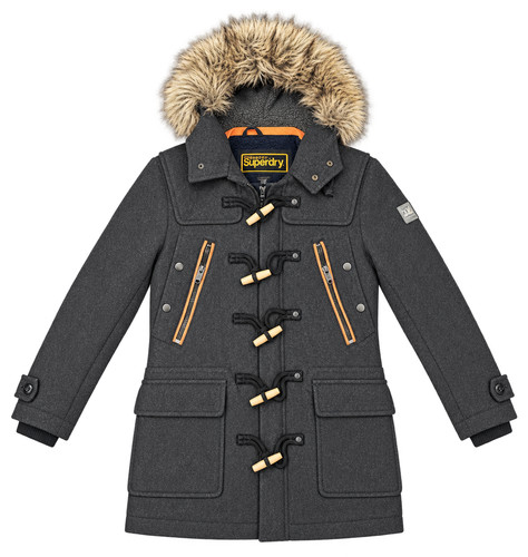 Superdry limited charcoal grey - superdry,