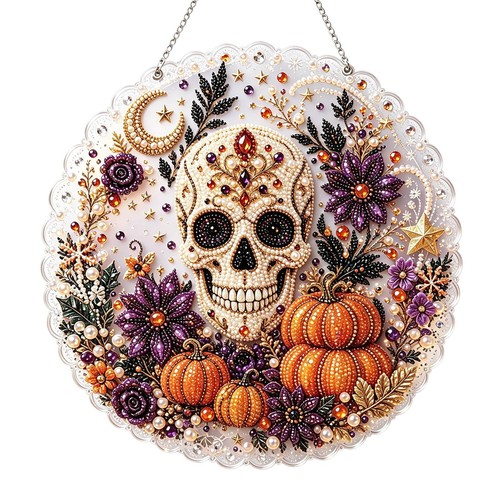 Halloween pearl diamond art - diamond,